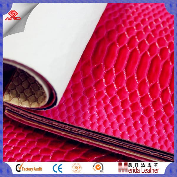 High quality  PVC fabric leather  for bags